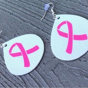 Breast Cancer Earring
